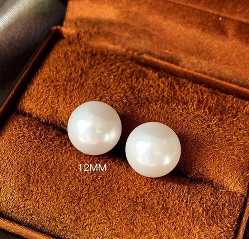 1 Pair Retro French Style IG Style Geometric Inlay Alloy Titanium Steel Artificial Pearls Zircon Drop Earrings Earrings Ear Studs