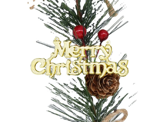 Christmas Letter Card Capital English Letter Christmas Holiday Gift Decoration Accessories Christmas Tree Pendant Word Plate