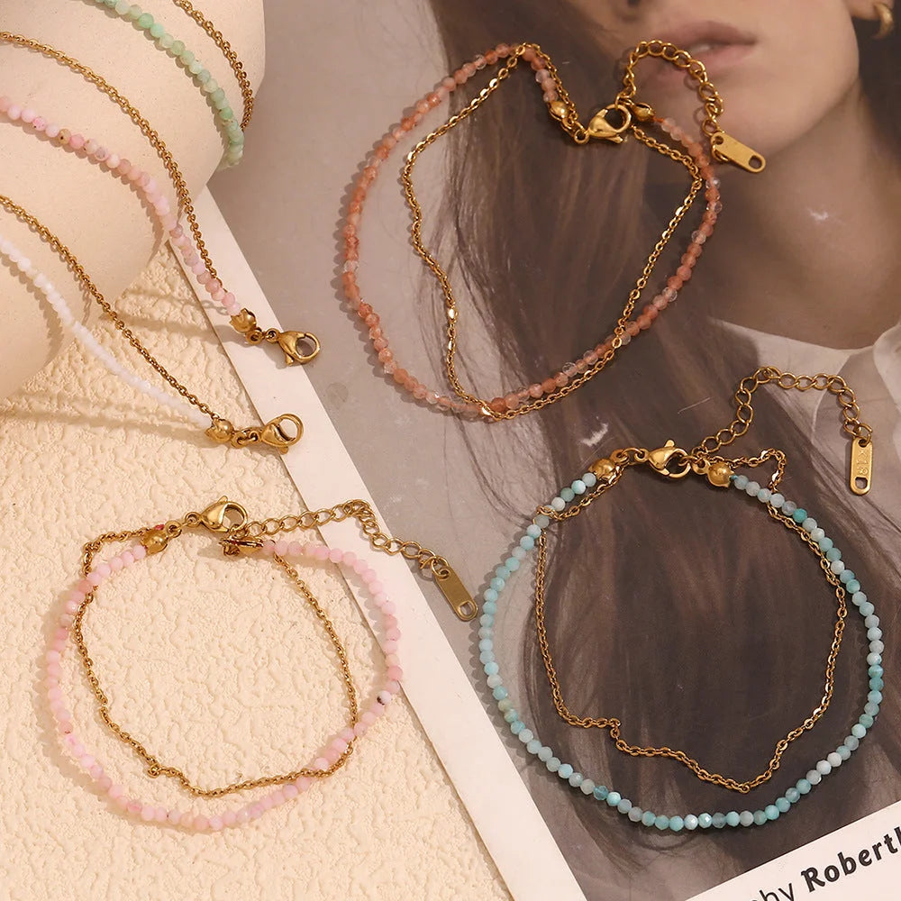 Women Geometric Anklets