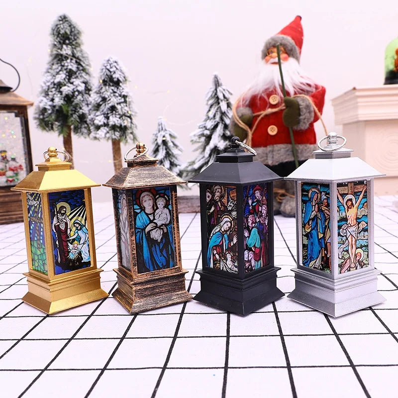 Christmas Nordic Style Classic Style Human Plastic Party Festival Lightings Decorations Table Decoration