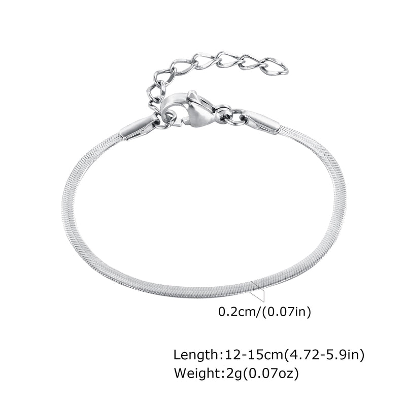 Sweet IG Style Solid Color 304 Stainless Steel 18K Gold Plated Bracelets Necklace