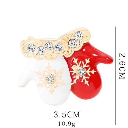 Cartoon Style Pin Flower Alloy Plating Artificial Gemstones Unisex Brooches