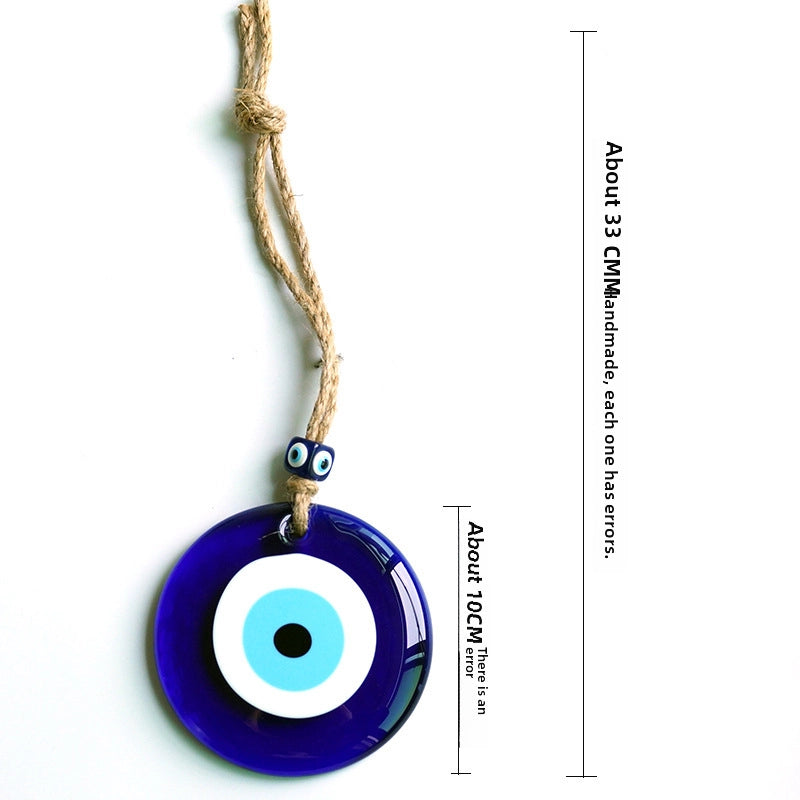 Devil's Eye Turkish Blue Eye Jewelry Glass Pendant Home Office Wall Decoration Evileyes