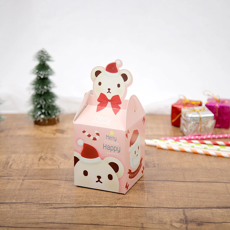 Christmas Cute Christmas Tree Bear Snowman Festival Gift Wrapping Supplies