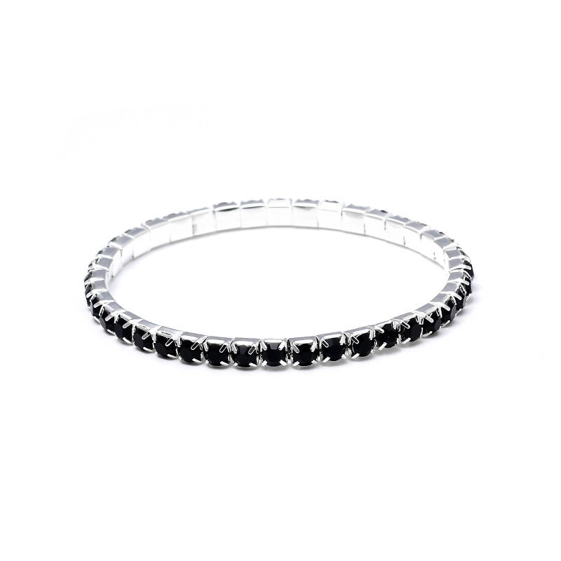 Minimalist Geometric Crystal Rhinestone Gem Bracelets