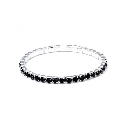 Minimalist Geometric Crystal Rhinestone Gem Bracelets