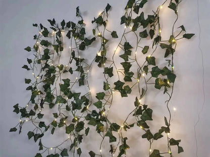 Christmas Minimalist Plant Plastic Party Lightings