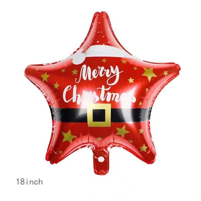 Christmas Casual Christmas Tree Santa Claus Snowman Aluminum Film Party Balloon Balloons