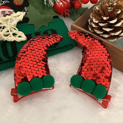 Christmas Cute Antlers Plastic Daily Hairpin