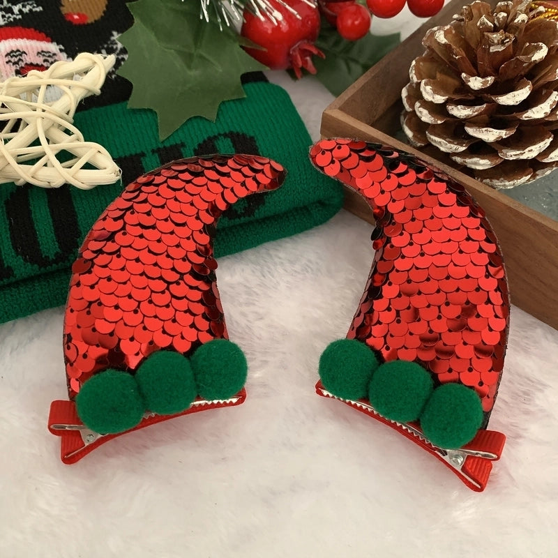 Christmas Cute Antlers Plastic Daily Hairpin