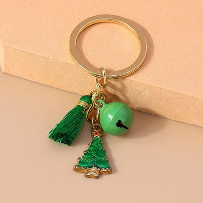 Commute Snowflake Christmas Women's Metal Keychains Keychains