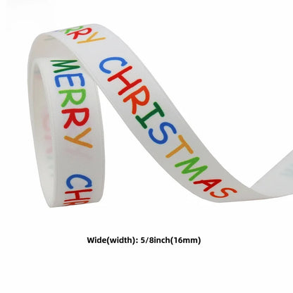 Christmas Ribbon Cake Baking Ribbon Christmas Gift Box Packaging Ribbon Ribbon Bow Christmas Ribbon