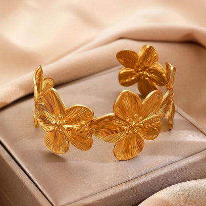 Casual Minimalist Streetwear Geometric 304 Stainless Steel Bangle In Bulk