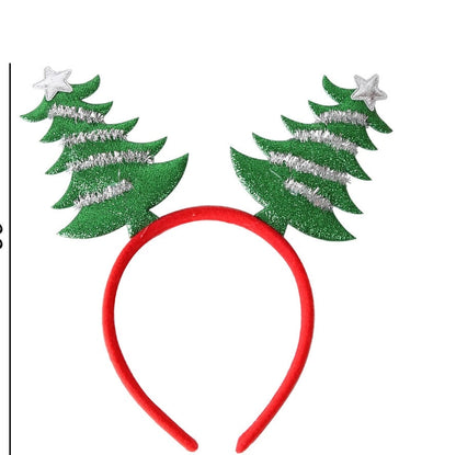 Christmas Casual Christmas Tree Santa Claus Snowman Plastic Party Costume Props Party Accessories