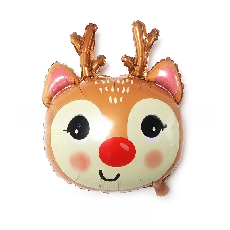 Christmas Casual Christmas Tree Santa Claus Snowman Aluminum Film Party Balloon Balloons