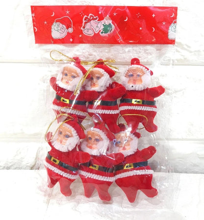 Santa Claus Apron Gold Powder Santa Claus Christmas Tree Pendant Festival Daily Necessities Cross-border Exclusive