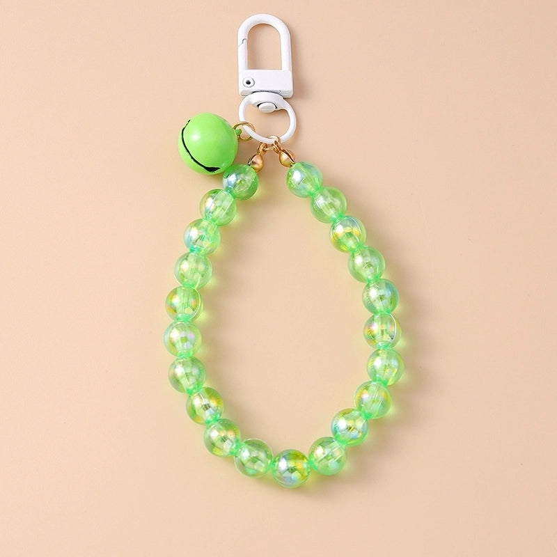 Cute Sweet Bell Arylic Alloy Bag Pendant Keychain