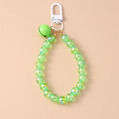 Cute Sweet Bell Arylic Alloy Bag Pendant Keychain