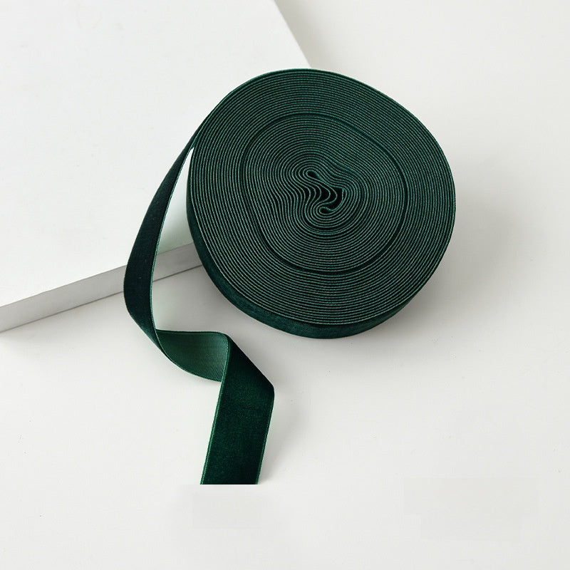 Christmas Velvet Ribbon Gift Wrapping Christmas Diy Bow Tie Christmas Tree Decoration