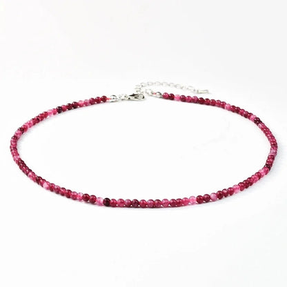 Minimalist Geometric Natural Stone Necklace In Bulk