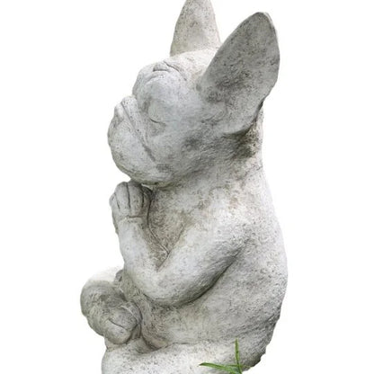 Meditating Dog Outdoor Decoration Garden Statue Resin Ornament Garden Courtyard Design