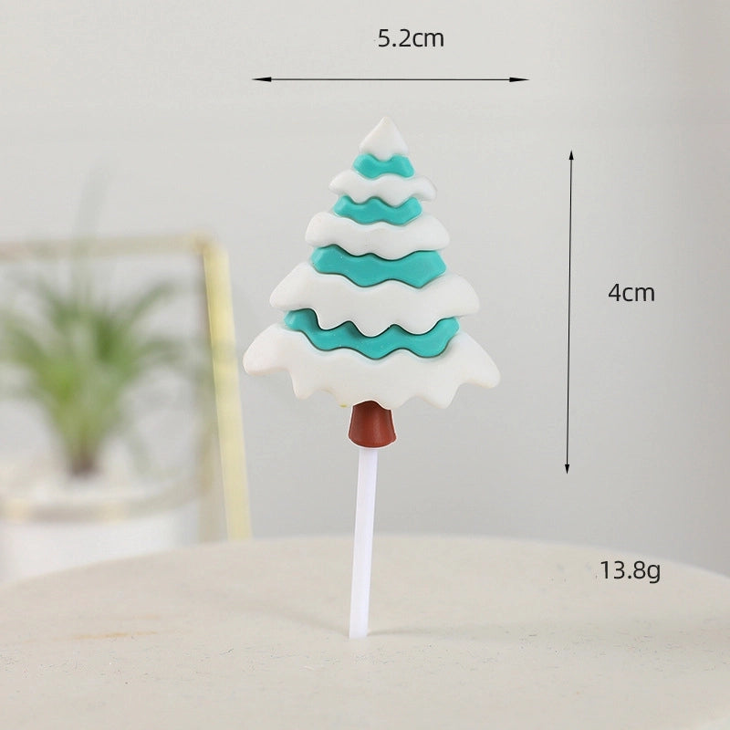 Christmas Santa Claus Soft Glue Party Cake Decorating Supplies