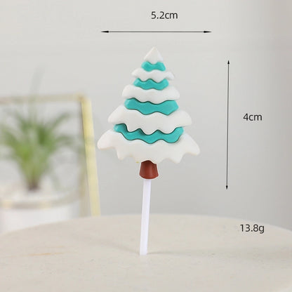 Christmas Santa Claus Soft Glue Party Cake Decorating Supplies