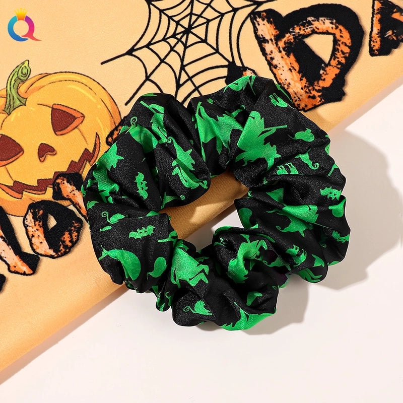 Halloween Funny Pumpkin Hair Tie