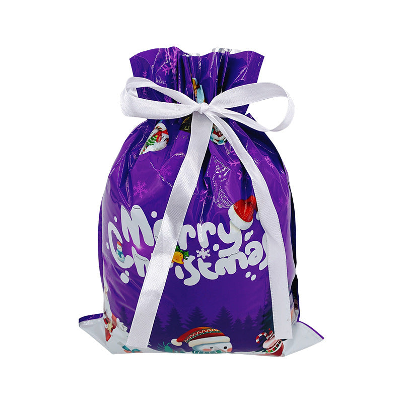 Christmas Gift Bag 2025 Hot Christmas Gift Bag Set Drawstring Bag Candy Bag