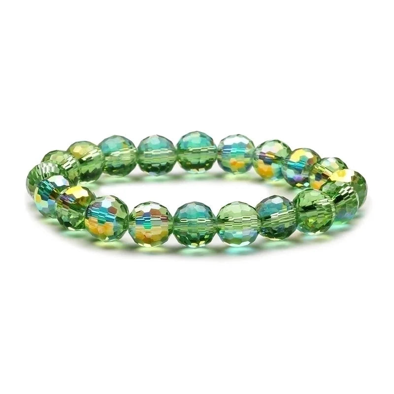 Retro Colorful Natural Stone Beaded Bracelets