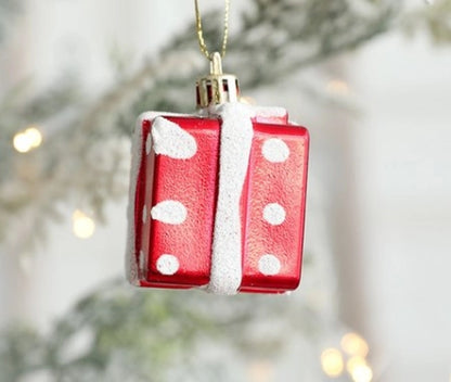 Christmas Fashion Santa Claus Plastic Party Hanging Ornaments