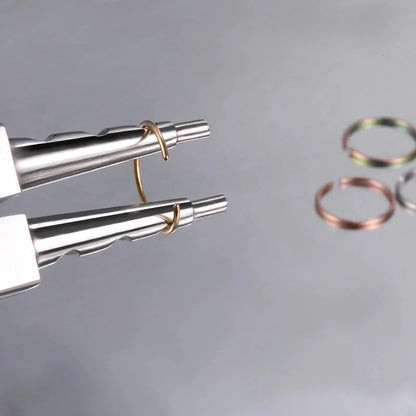 Fashion O-shape Stainless Steel Plating Nose Ring