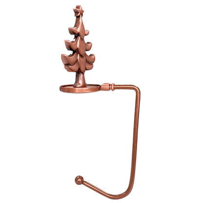 Christmas Fireplace Hook Metal Bag Hook Snowflake Christmas Stocking Hook In Stock