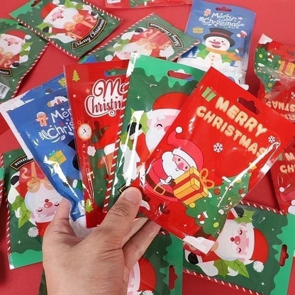 Christmas Cartoon Plastic Party Party Packs