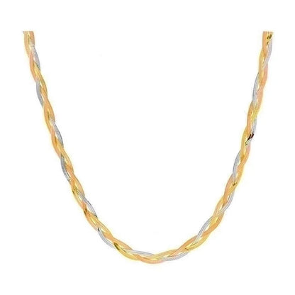Ig Style Minimalist Solid Color Titanium Steel Plating Layered Necklaces Necklace