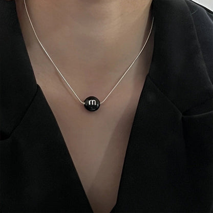 Minimalist Heart Shape Copper Plating Pendant Necklace