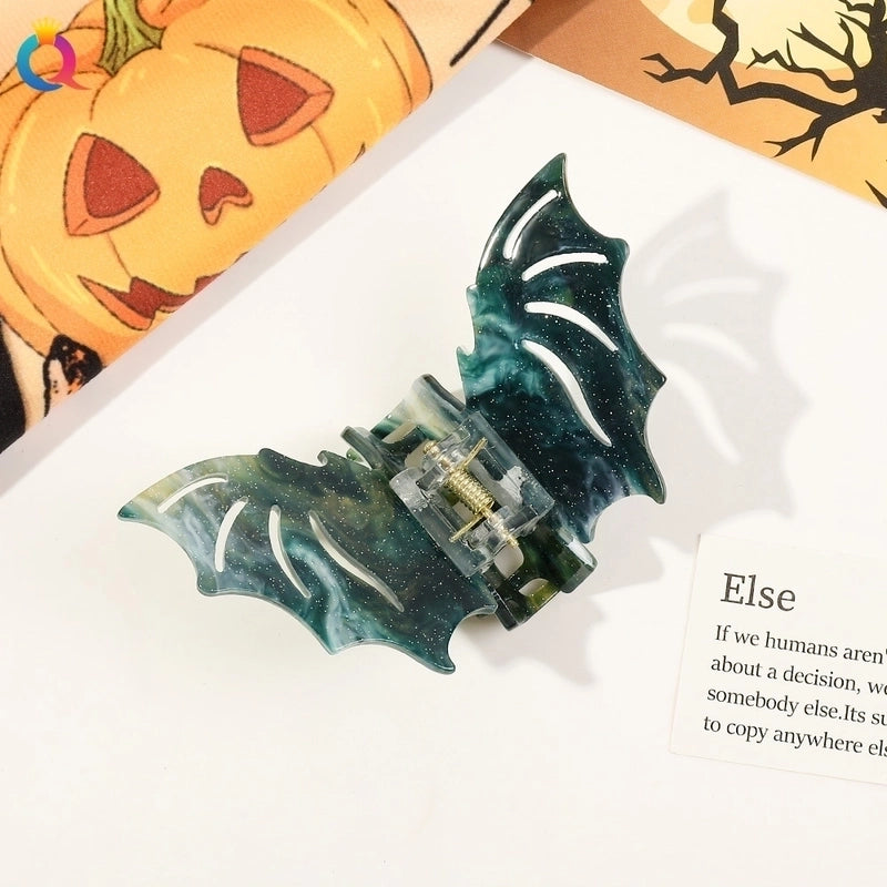 Halloween Funny Bat Plastic Hair Claws