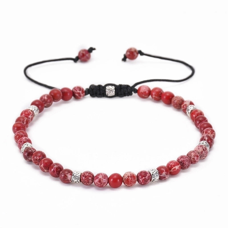 Retro Geometric Natural Stone Bracelets