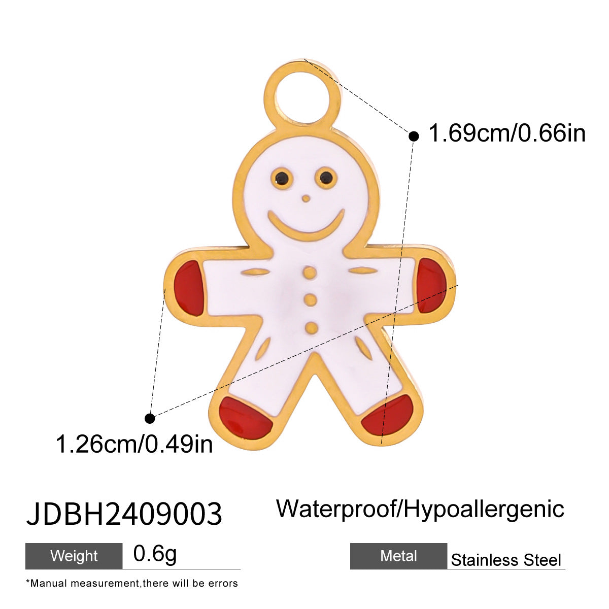 Christmas New Year Stainless Steel Bracelet Party Bangle Titanium Steel Bracelet