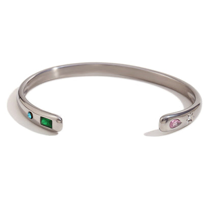 Fashion Circle Cloud Star Stainless Steel 18K Gold Plated Jewelry Sets