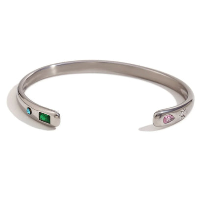 Fashion Circle Cloud Star Stainless Steel 18K Gold Plated Jewelry Sets