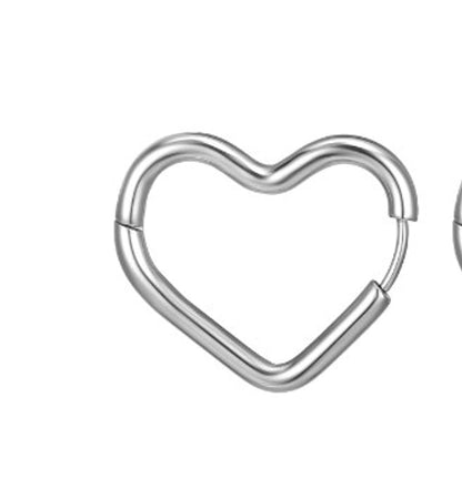 1 Piece Fashion Square Plating 201 Stainless Steel 18K Gold Plated Earrings