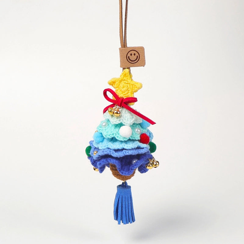 Christmas Pastoral Christmas Tree Plastic Yarn Party Ornaments