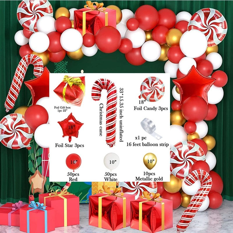 Christmas Casual Christmas Tree Star Emulsion Party Balloon Balloons