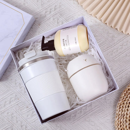 Business Gift Set Women's Day Gift Employee Activity Insulated Cup Umbrella Suitable For Clients