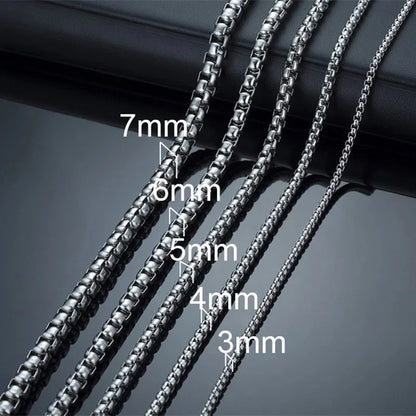 Modern Style Geometric 201 Stainless Steel Plating Stainless Steel Necklaces