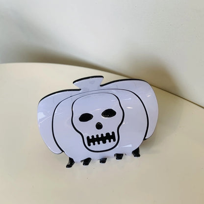 Halloween Cartoon Style Women's Color Block Arylic Polishing Hair Claws