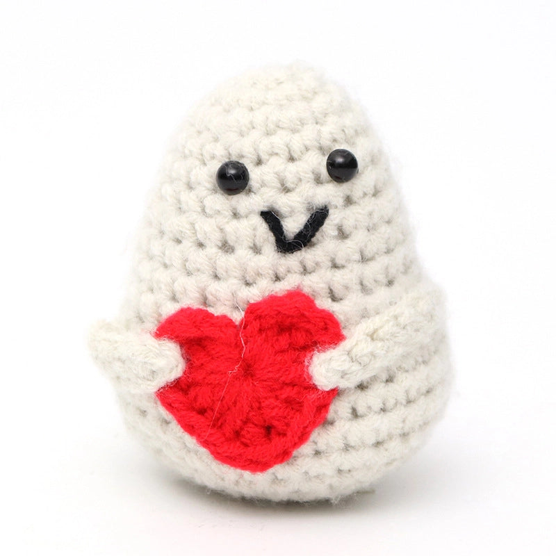 Cartoon Style Cute Animal Fruit Yarn Artificial Decorations