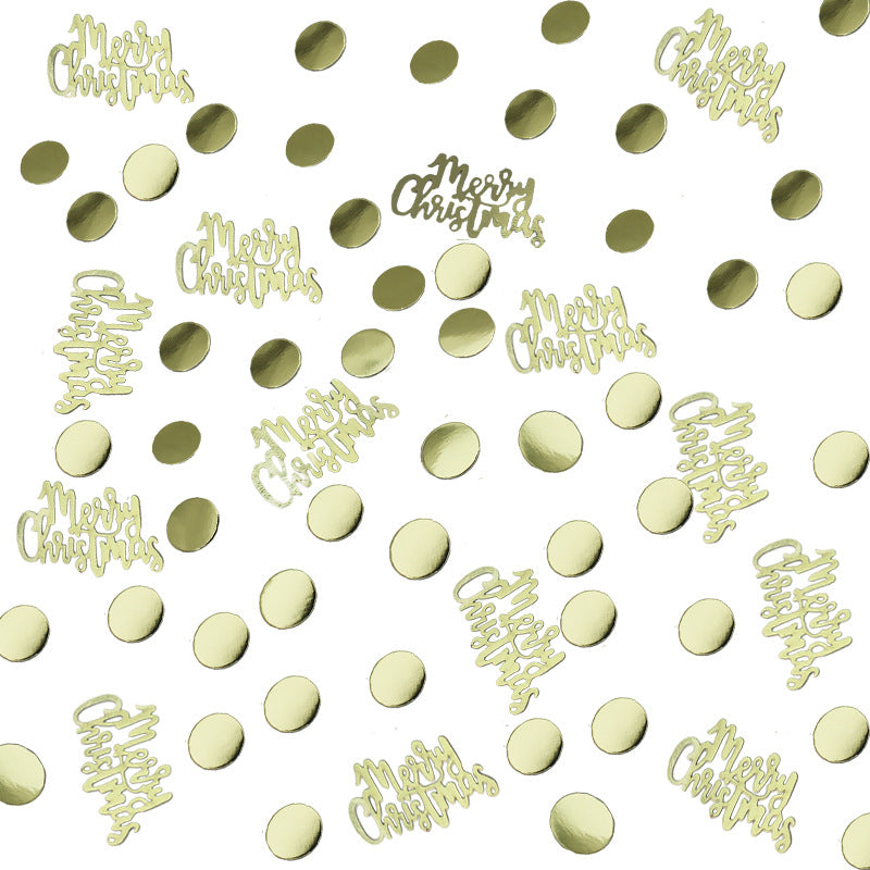 Christmas Table Confetti Reindeer Snowflake Pentagram Sprinkles Christmas Party Supplies Gifts Diy Accessories