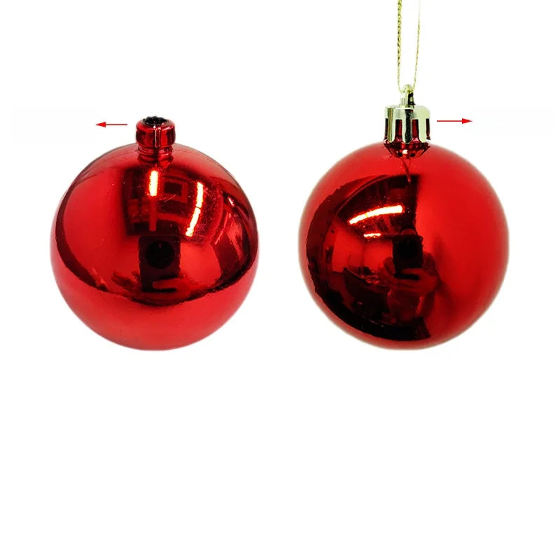 3cm Electroplated Christmas Ball Christmas Holiday Decoration Supplies Plastic Christmas Ball Christmas Tree Decoration Ball